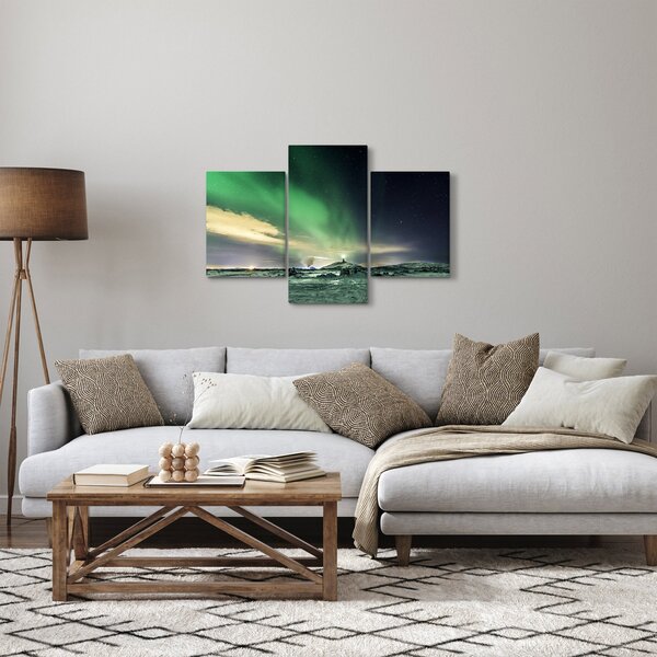 Slika polarne svjetlosti (90x60 cm)