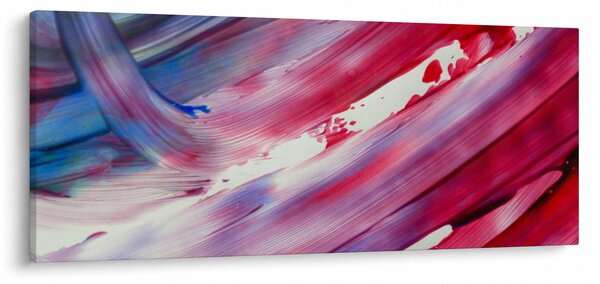 Slika - ružičasto-plava boja (120x50 cm)