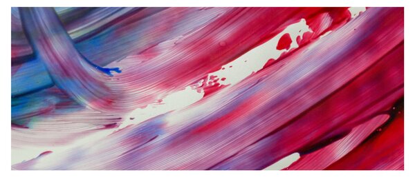 Slika - ružičasto-plava boja (120x50 cm)