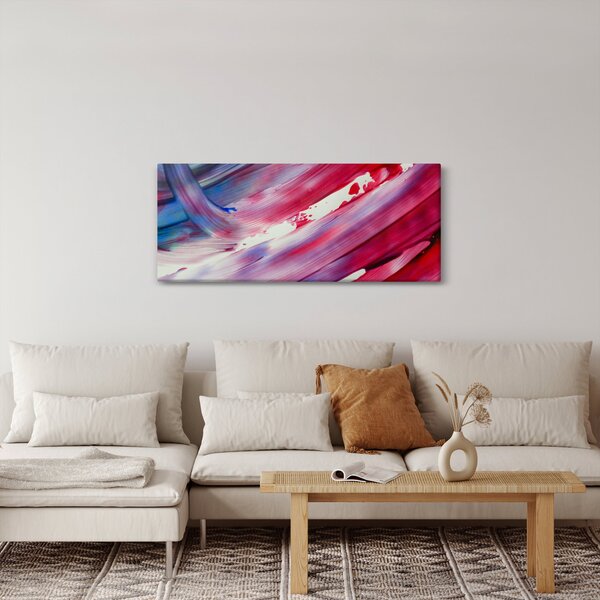 Slika - ružičasto-plava boja (120x50 cm)