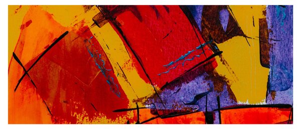 Slika apstrakcije (120x50 cm)