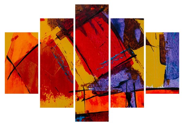 Slika apstrakcije (150x105 cm)