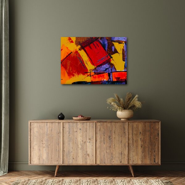 Slika apstrakcije (70x50 cm)