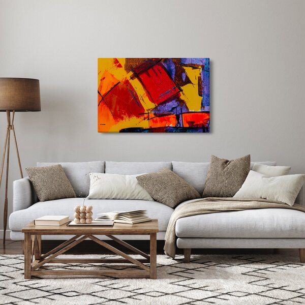 Slika apstrakcije (90x60 cm)