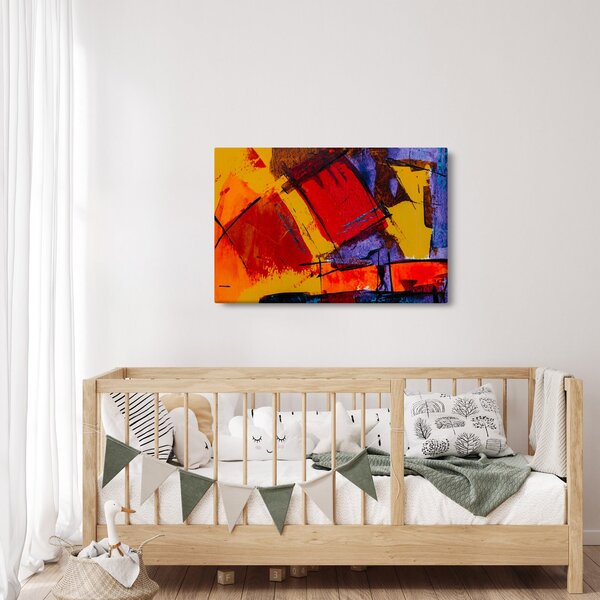 Slika apstrakcije (90x60 cm)
