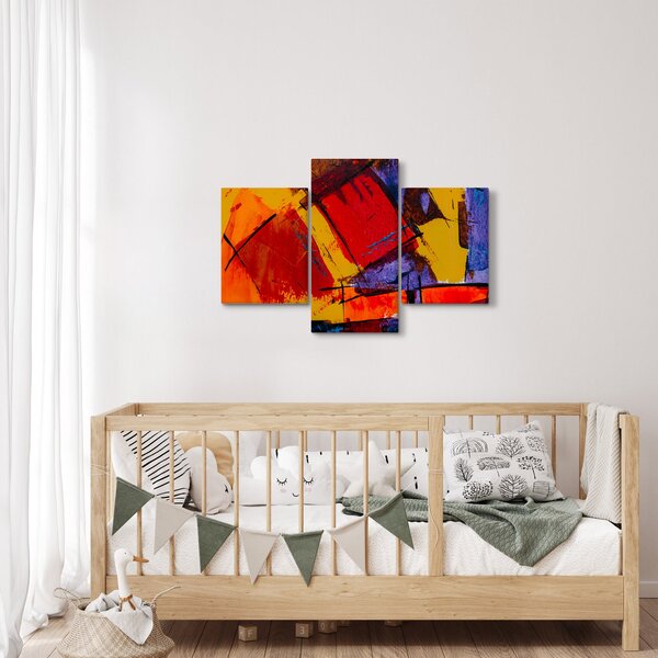 Slika apstrakcije (90x60 cm)