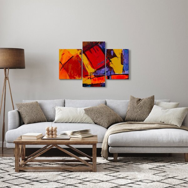 Slika apstrakcije (90x60 cm)