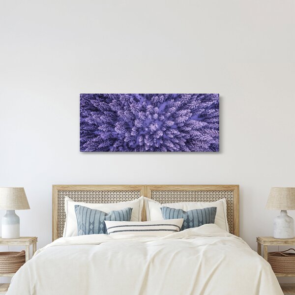 Slika snježnih stabala (120x50 cm)