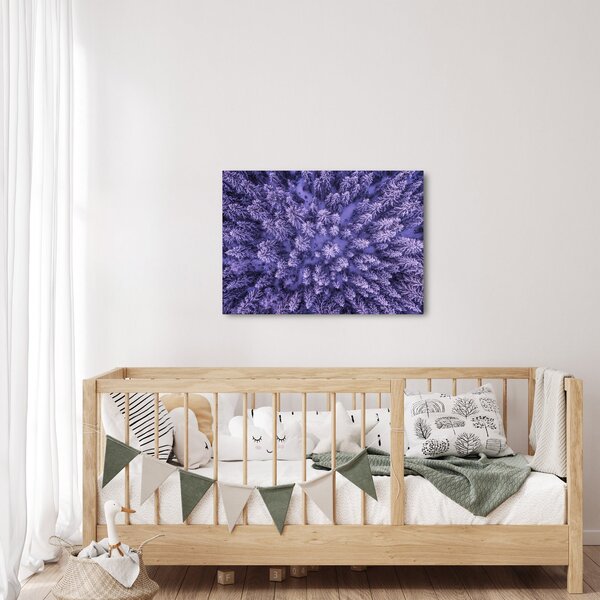 Slika snježnih stabala (70x50 cm)