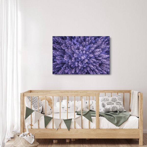 Slika snježnih stabala (90x60 cm)
