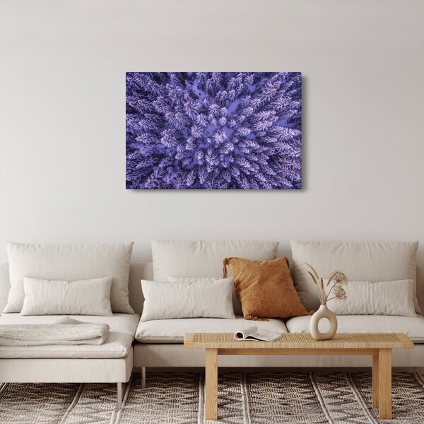 Slika snježnih stabala (90x60 cm)