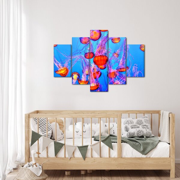 Slika meduza u moru (150x105 cm)