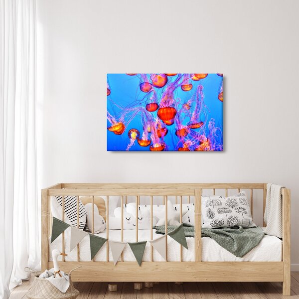 Slika meduza u moru (90x60 cm)