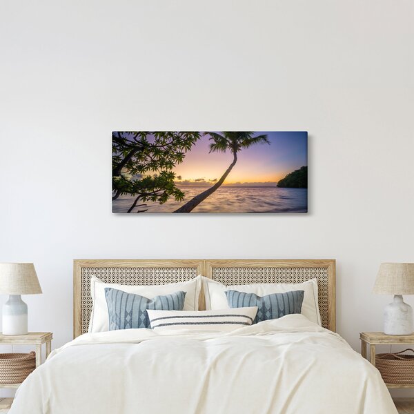 Slika palme na plaži (120x50 cm)