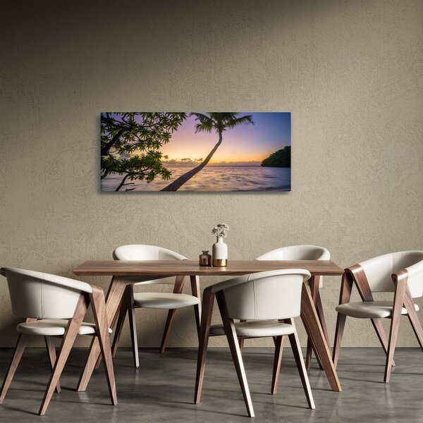 Slika palme na plaži (120x50 cm)