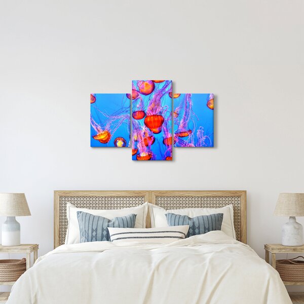 Slika meduza u moru (90x60 cm)