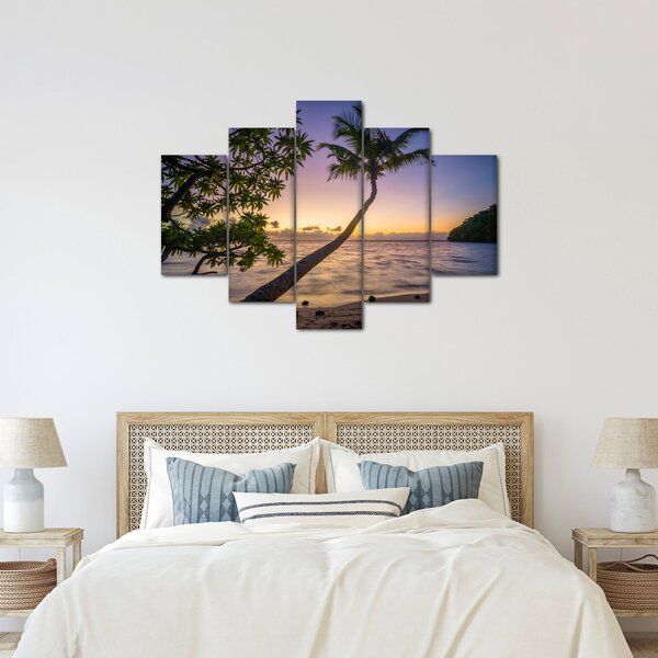 Slika palme na plaži (150x105 cm)