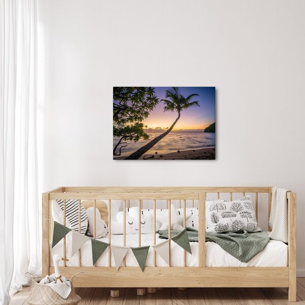 Slika palme na plaži (70x50 cm)