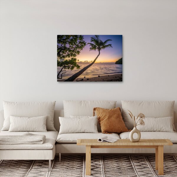 Slika palme na plaži (70x50 cm)