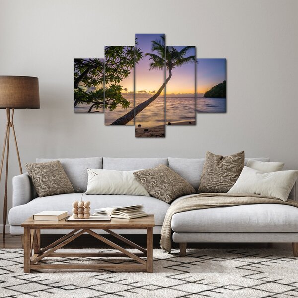 Slika palme na plaži (150x105 cm)