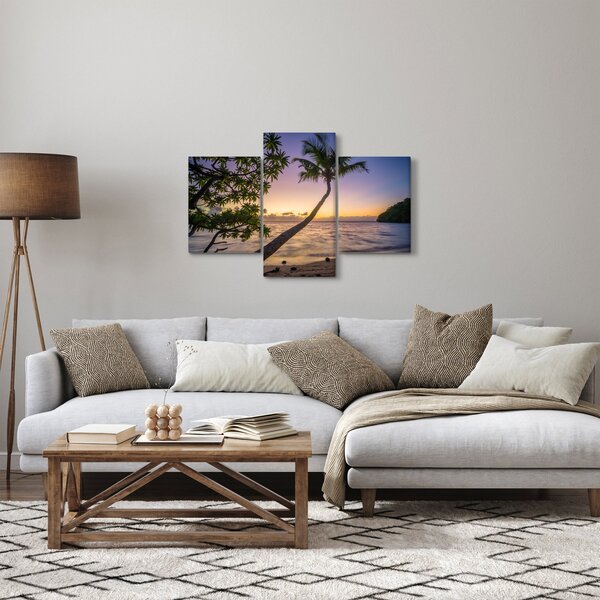 Slika palme na plaži (90x60 cm)