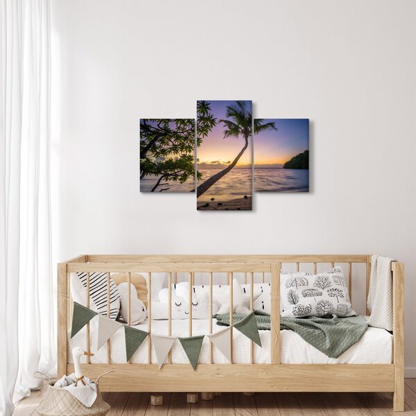 Slika palme na plaži (90x60 cm)