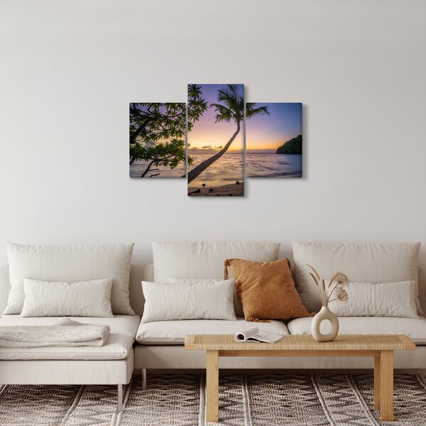 Slika palme na plaži (90x60 cm)