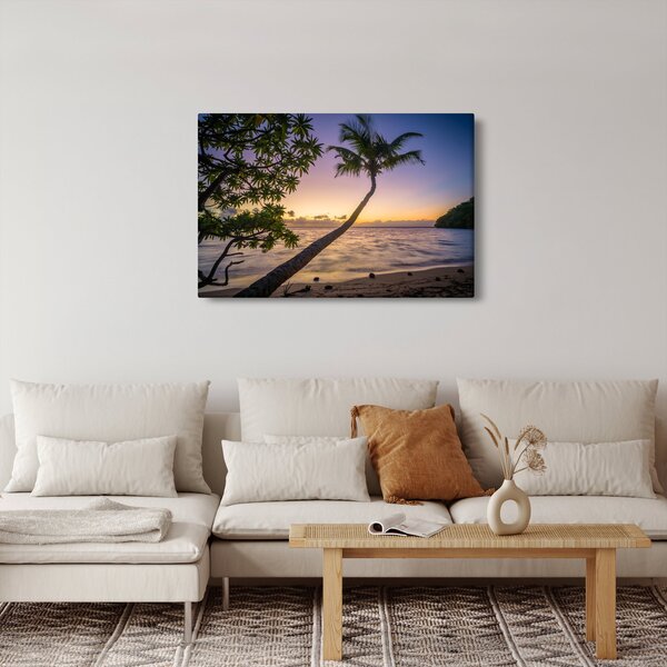 Slika palme na plaži (90x60 cm)