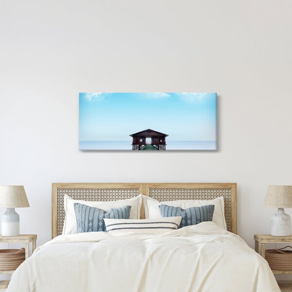Slika kuće na moru (120x50 cm)