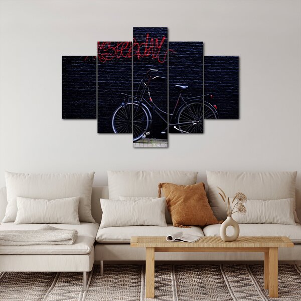 Slika bicikla u Amsterdamu (150x105 cm)