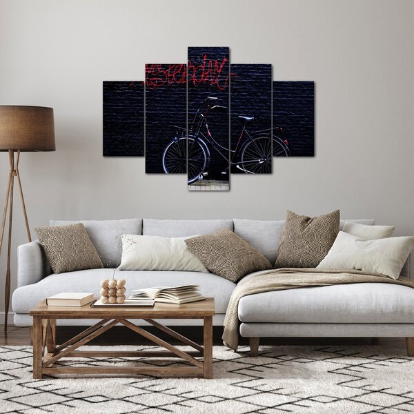 Slika bicikla u Amsterdamu (150x105 cm)