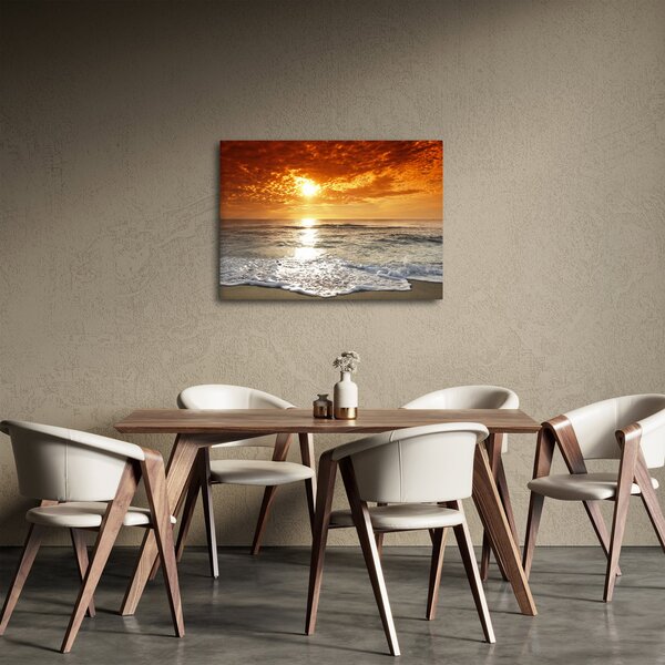Slika zalaska sunca na Korzici (70x50 cm)