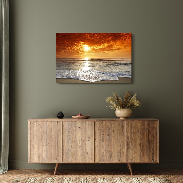 Slika zalaska sunca na Korzici (90x60 cm)