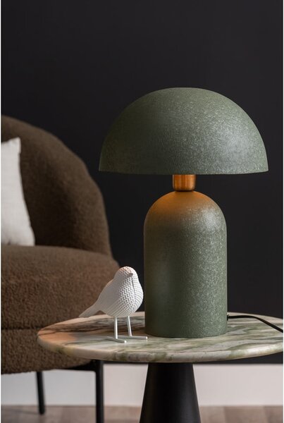 Zelena stolna lampa s metalnim sjenilom (visina 43 cm) Boaz – Leitmotiv