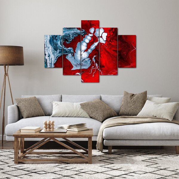 Slika apstraktnih mrlja (150x105 cm)