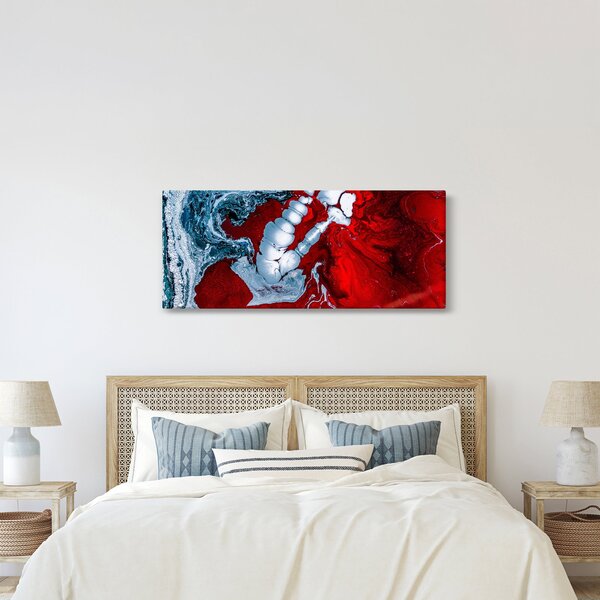 Slika apstraktnih mrlja (120x50 cm)