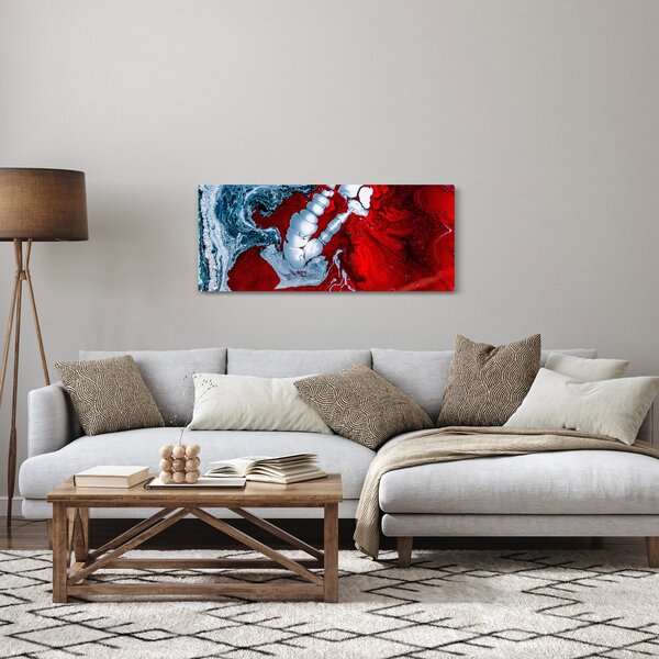 Slika apstraktnih mrlja (120x50 cm)