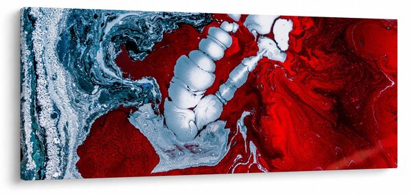 Slika apstraktnih mrlja (120x50 cm)