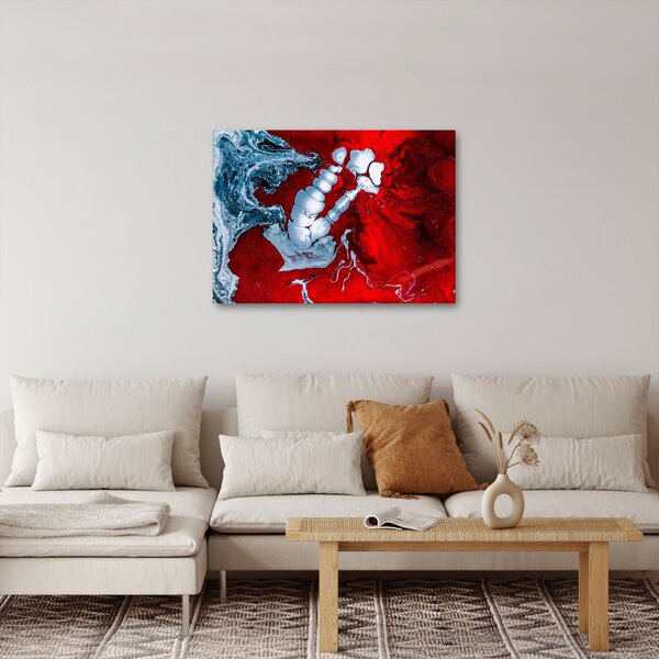 Slika apstraktnih mrlja (70x50 cm)