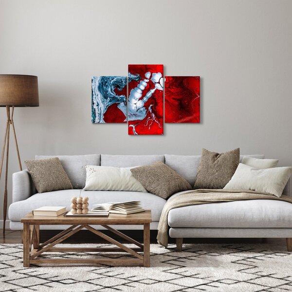 Slika apstraktnih mrlja (90x60 cm)