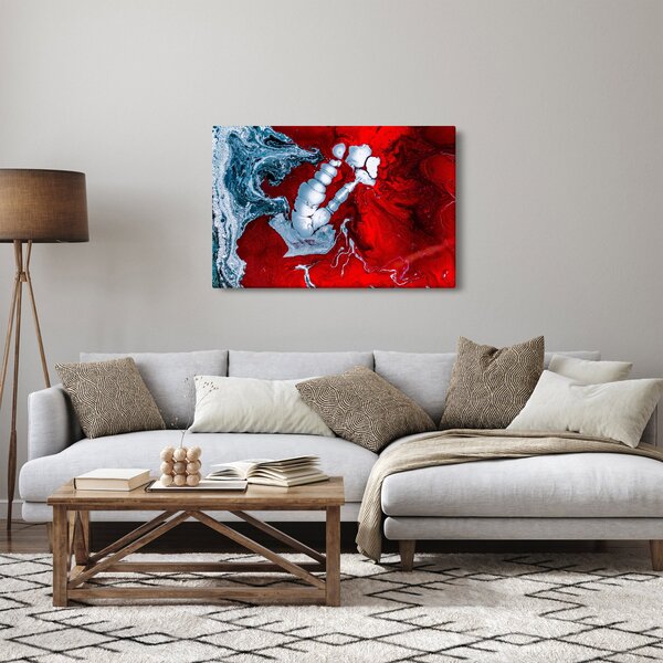 Slika apstraktnih mrlja (90x60 cm)