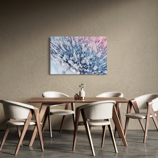 Slika snježnih stabala (90x60 cm)