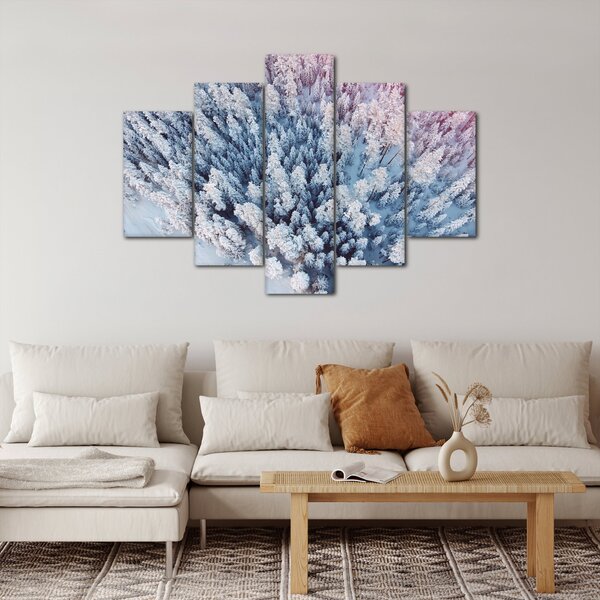 Slika snježnih stabala (150x105 cm)