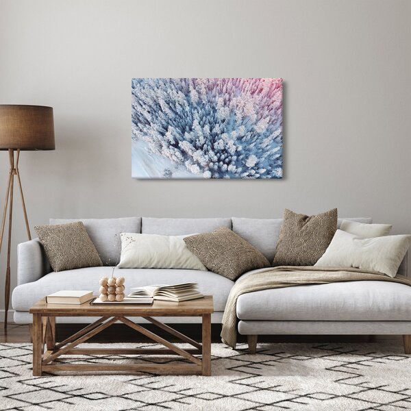 Slika snježnih stabala (90x60 cm)