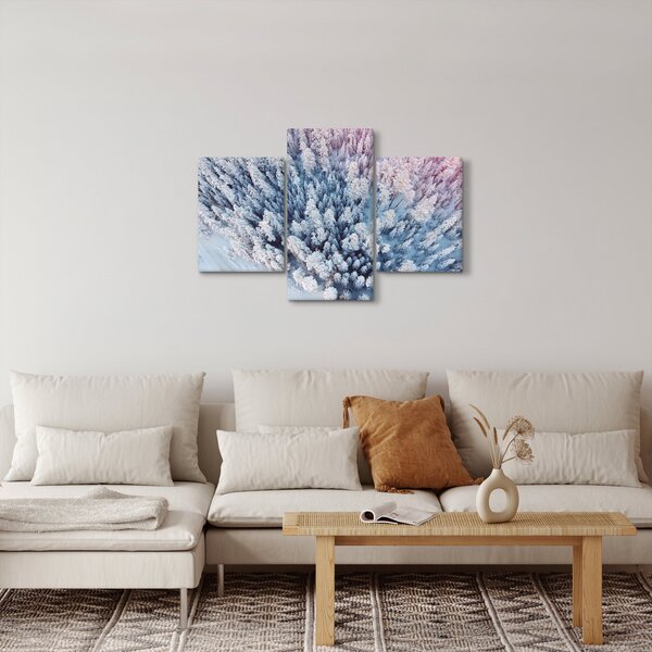 Slika snježnih stabala (90x60 cm)