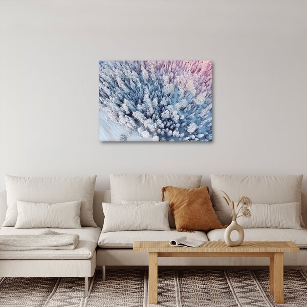 Slika snježnih stabala (70x50 cm)