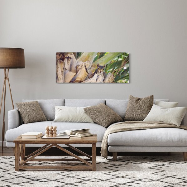 Slika vjeverice na drvetu (120x50 cm)