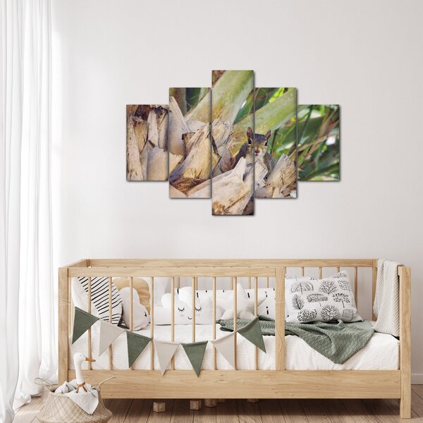 Slika vjeverice na drvetu (150x105 cm)