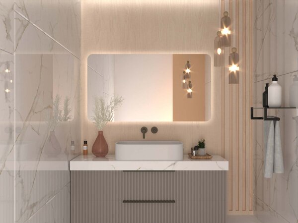 Netipično ogledalo s LED osvjetljenjem A10