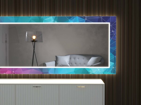LED ogledalo s dekorom D4